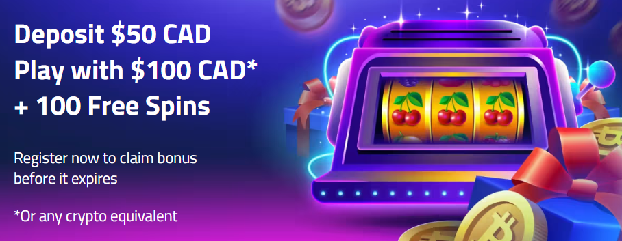 MBit Casino Canada homepage